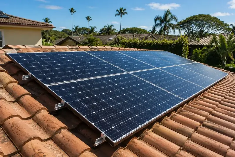 Installation de panneaux solaires à Saint-Savournin